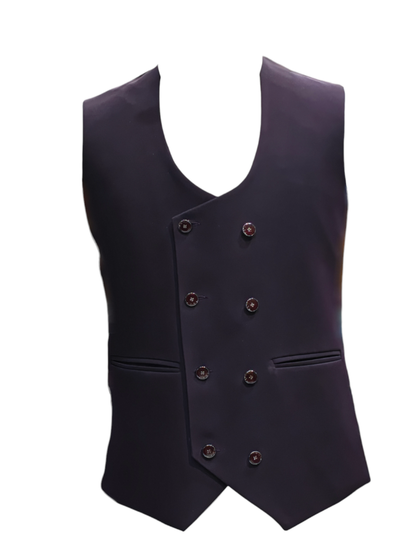Maroon 5 piece Tuxedo with golden zardosi embroidery